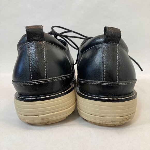 Gravity Defyer Mens Black Leather Oxford Size 10 - Picture 6 of 7